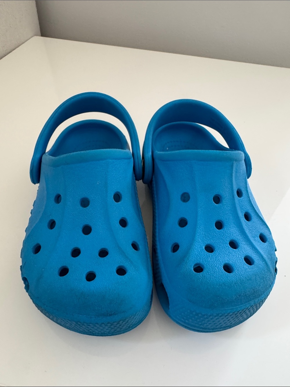 Kids Blue Crocs Sandals - Size 9